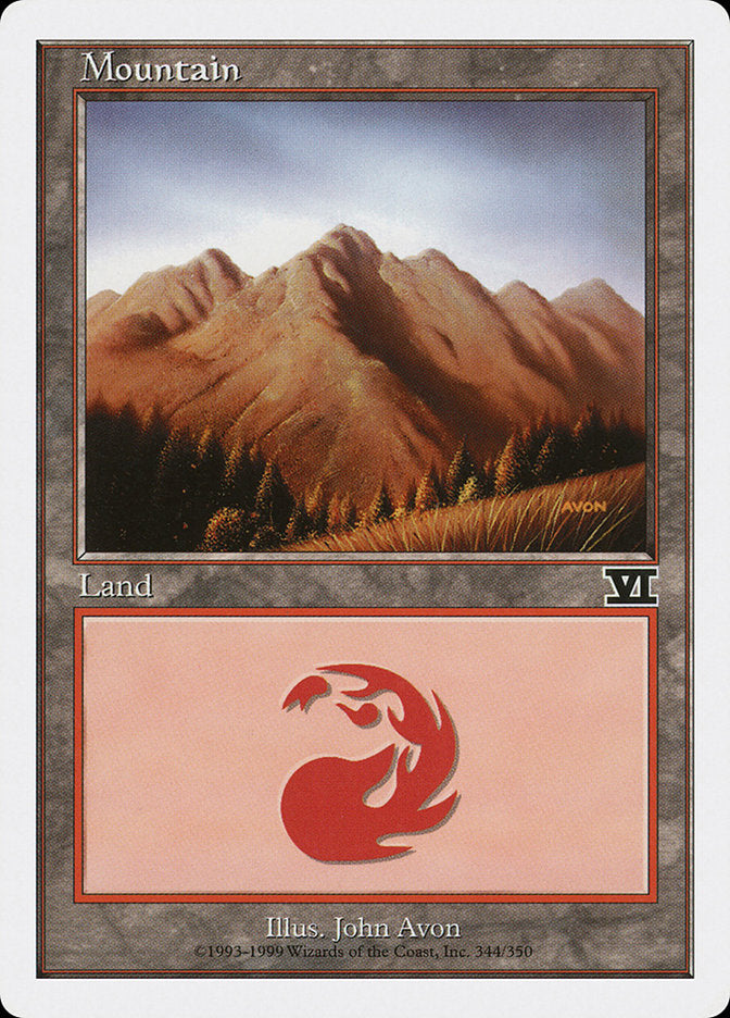 Mountain (344) [Classic Sixth Edition] | Play N Trade Winnipeg