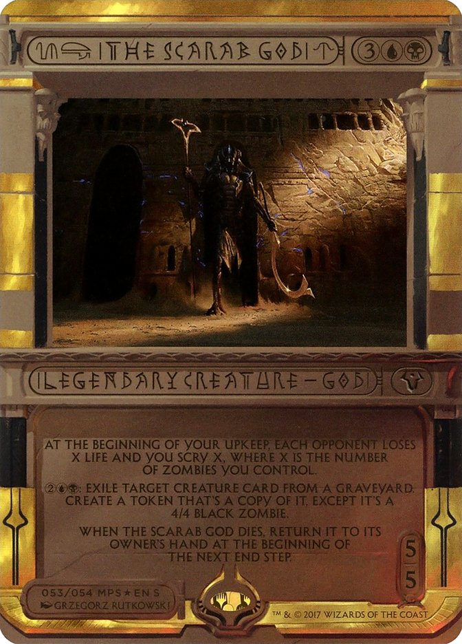 The Scarab God (Invocation) [Amonkhet Invocations] | Play N Trade Winnipeg