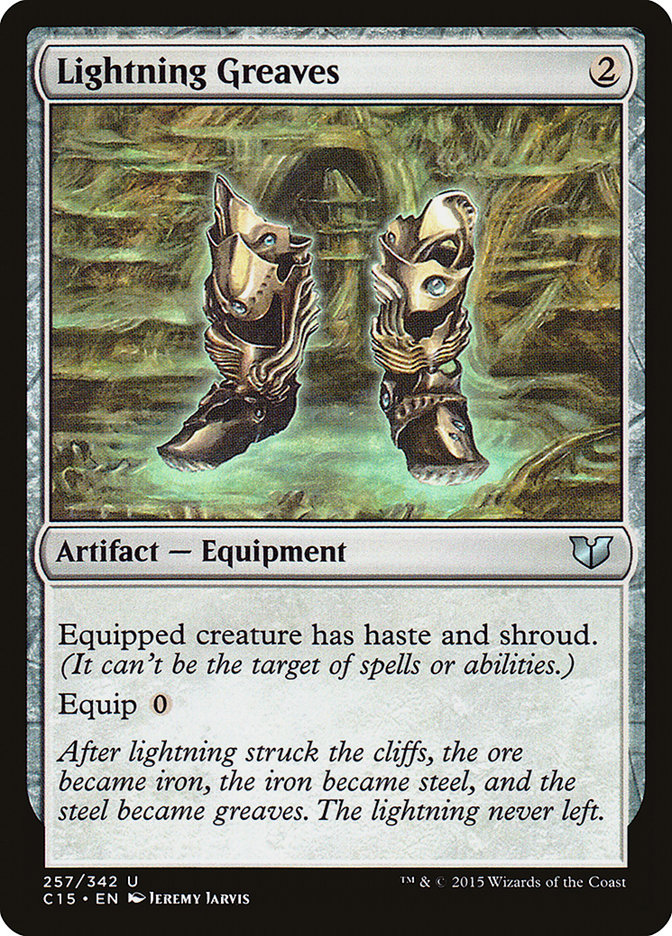 Lightning Greaves [Commander 2015] | Play N Trade Winnipeg