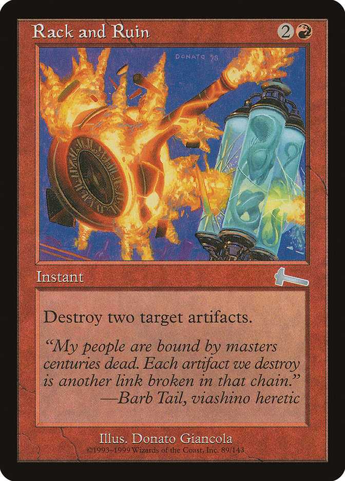 Rack and Ruin [Urza's Legacy] | Play N Trade Winnipeg