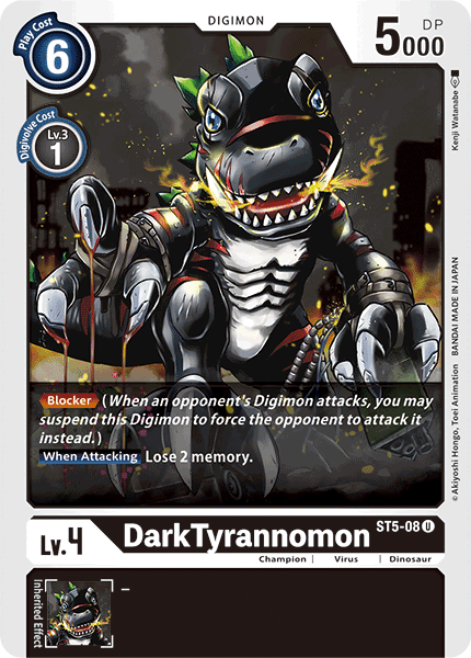 DarkTyrannomon [ST5-08] [Starter Deck: Machine Black] | Play N Trade Winnipeg