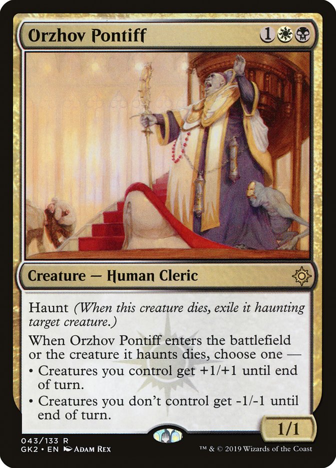 Orzhov Pontiff [Ravnica Allegiance Guild Kit] | Play N Trade Winnipeg