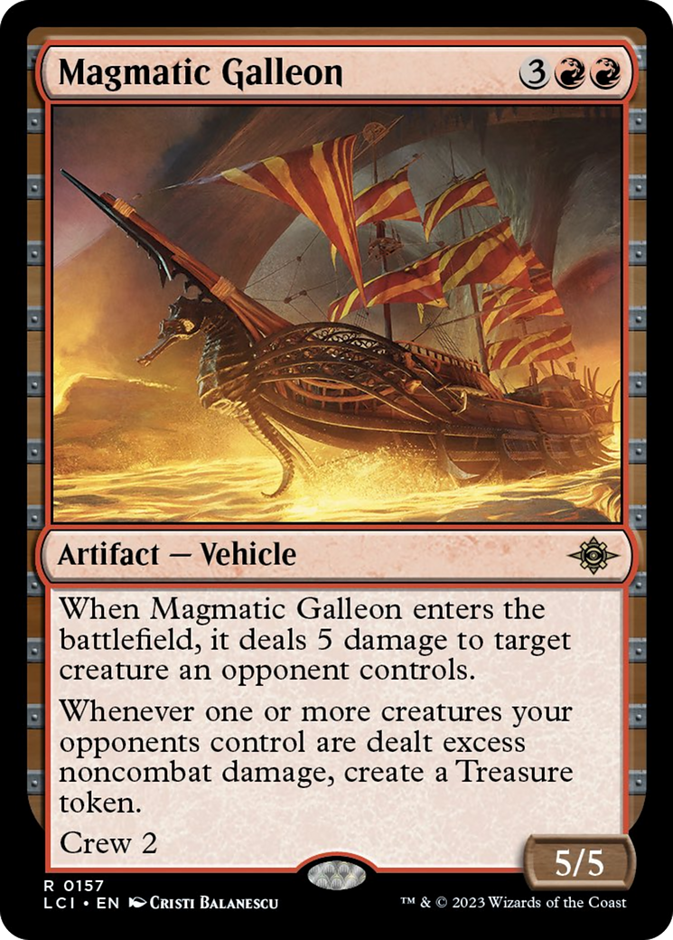 Magmatic Galleon [The Lost Caverns of Ixalan] | Play N Trade Winnipeg