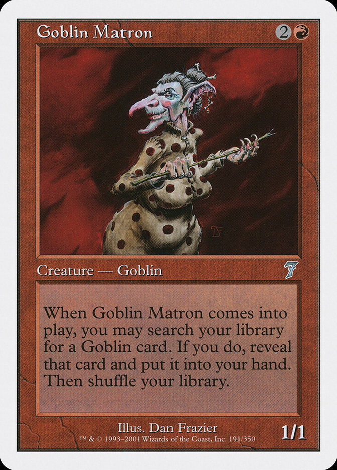 Goblin Matron [Seventh Edition] | Play N Trade Winnipeg