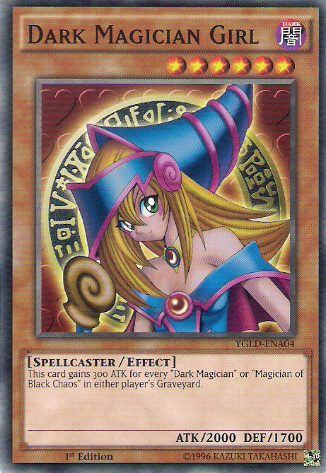 Dark Magician Girl [YGLD-ENA04] Common | Play N Trade Winnipeg