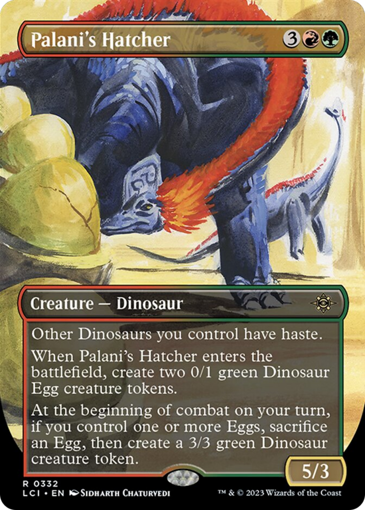 Palani's Hatcher (Borderless) [The Lost Caverns of Ixalan] | Play N Trade Winnipeg