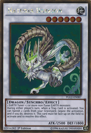 Naturia Barkion [PGL2-EN087] Gold Rare | Play N Trade Winnipeg