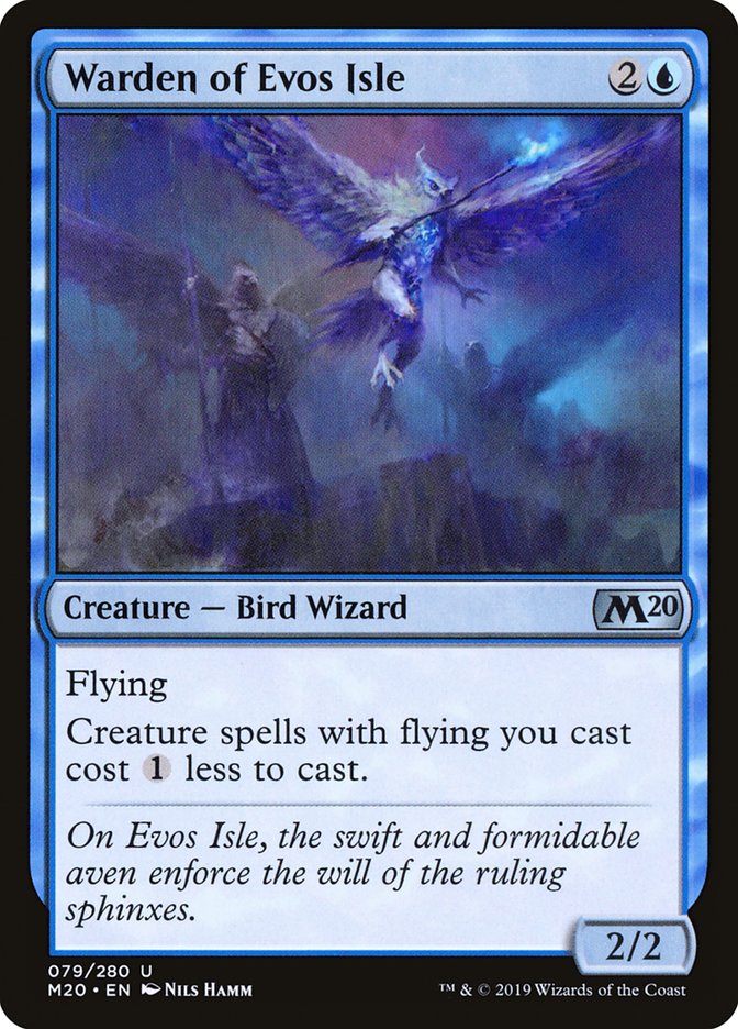 Warden of Evos Isle [Core Set 2020] | Play N Trade Winnipeg