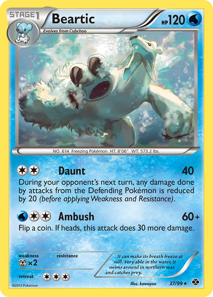 Beartic (37/99) [Black & White: Next Destinies] | Play N Trade Winnipeg