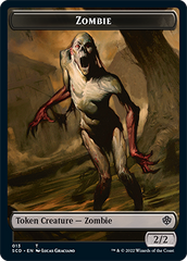 Ogre // Zombie Double-Sided Token [Starter Commander Decks] | Play N Trade Winnipeg