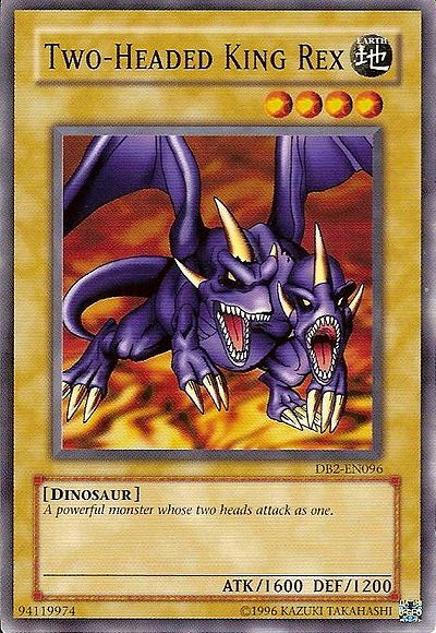 Two-Headed King Rex [DB2-EN096] Common | Play N Trade Winnipeg