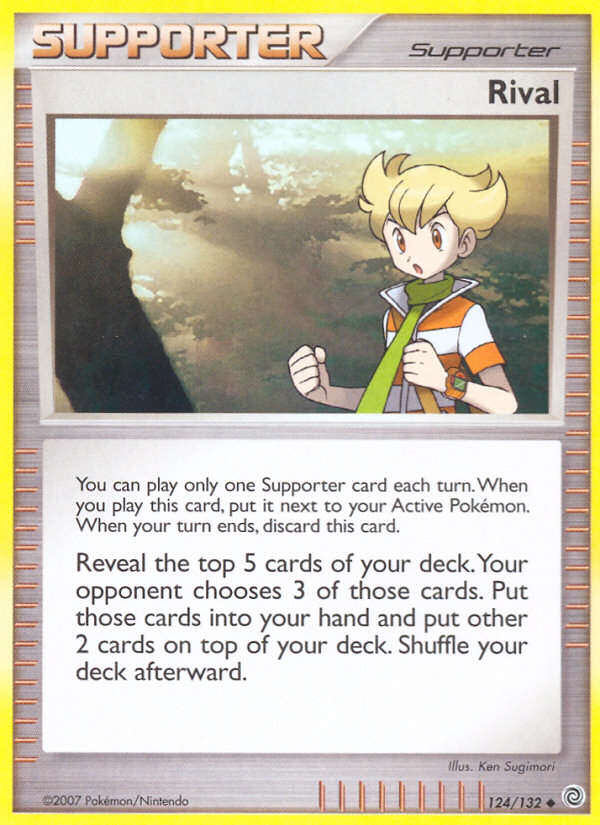 Rival (124/132) [Diamond & Pearl: Secret Wonders] | Play N Trade Winnipeg