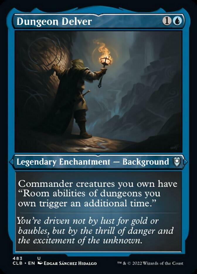 Dungeon Delver (Foil Etched) [Commander Legends: Battle for Baldur's Gate] | Play N Trade Winnipeg