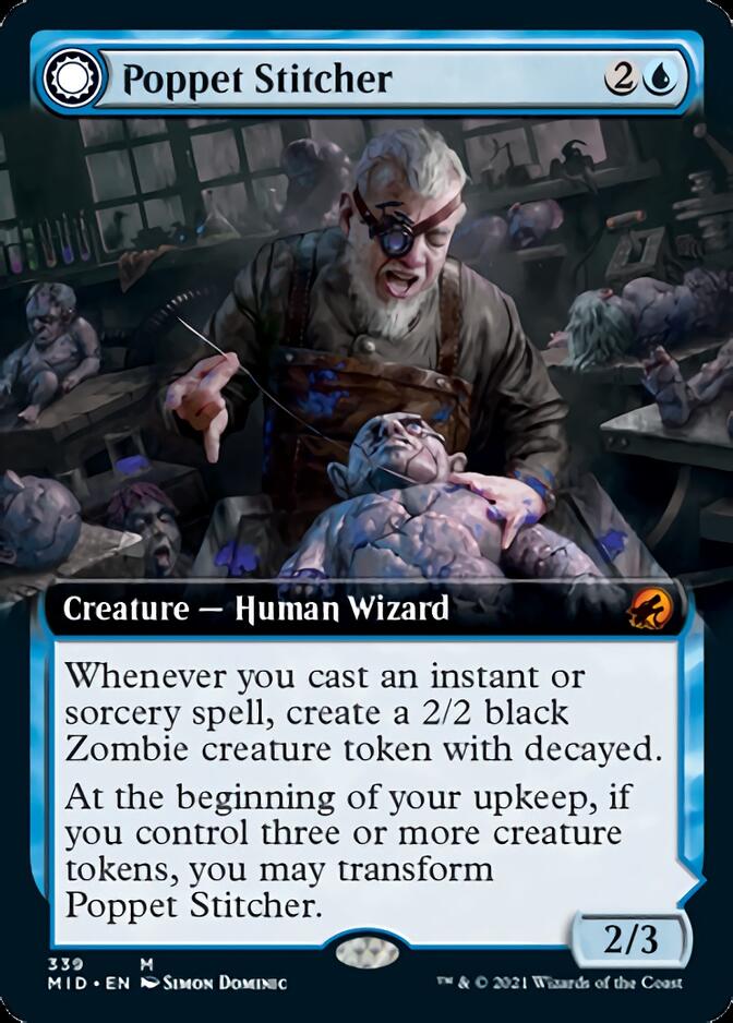 Poppet Stitcher // Poppet Factory (Extended) [Innistrad: Midnight Hunt] | Play N Trade Winnipeg
