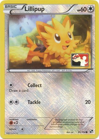 Lillipup (81/114) (League Promo) [Black & White: Base Set] | Play N Trade Winnipeg