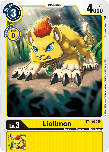 Liollmon [BT1-050] [Release Special Booster Ver.1.0] | Play N Trade Winnipeg