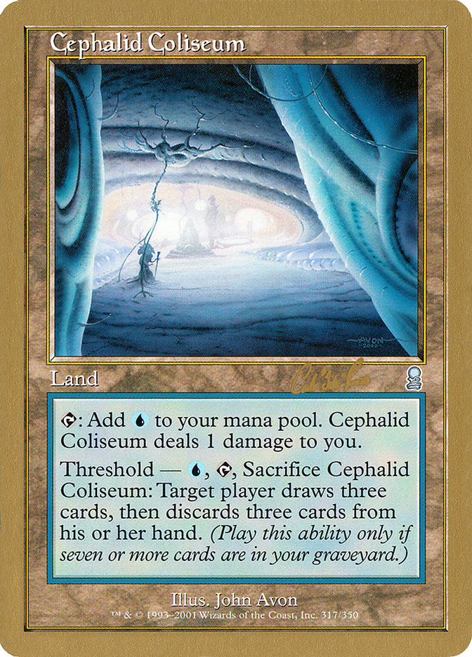 Cephalid Coliseum (Carlos Romao) [World Championship Decks 2002] | Play N Trade Winnipeg