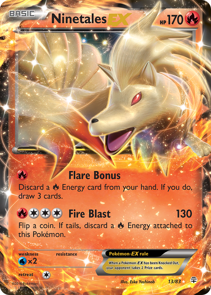 Ninetales EX (13/83) [XY: Generations] | Play N Trade Winnipeg