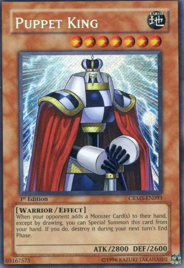 Puppet King [CRMS-EN093] Secret Rare | Play N Trade Winnipeg