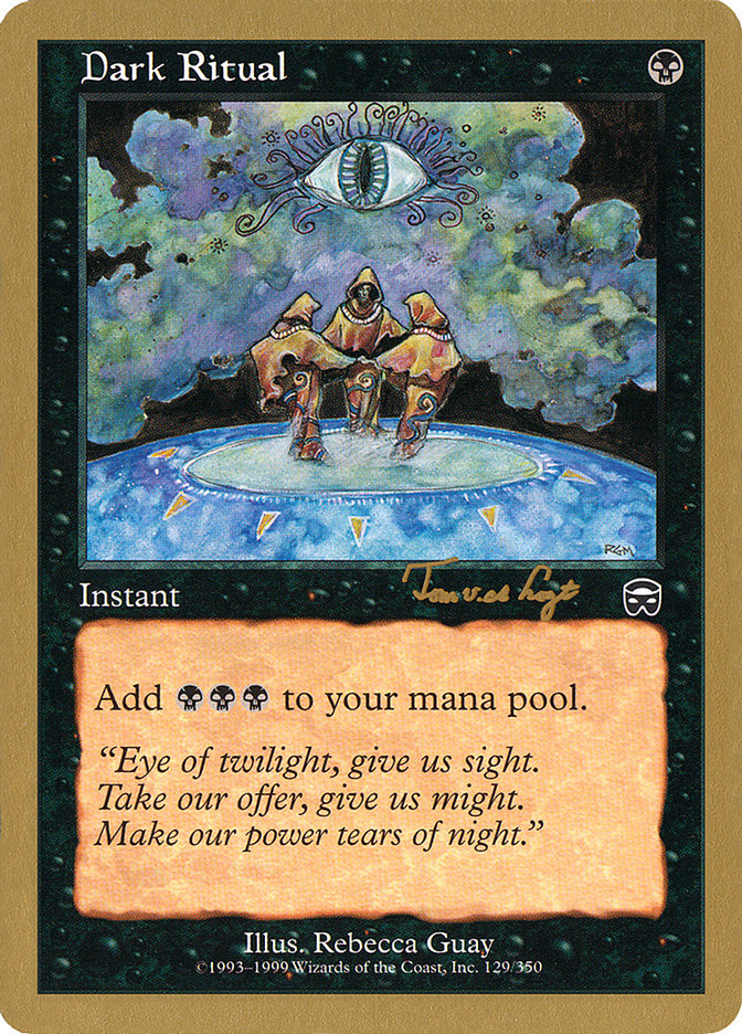 Dark Ritual (Tom van de Logt) [World Championship Decks 2001] | Play N Trade Winnipeg