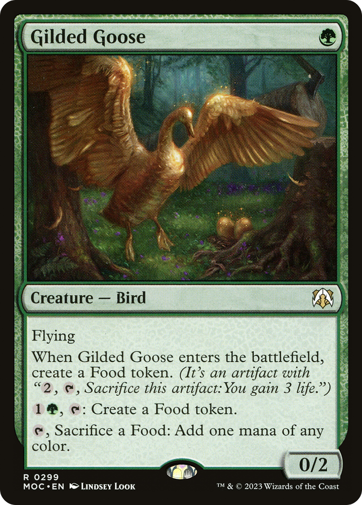 Gilded Goose [March of the Machine Commander] | Play N Trade Winnipeg