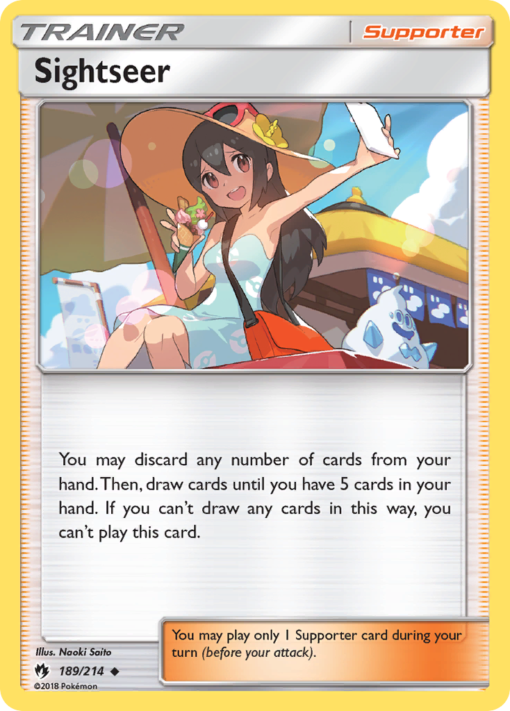 Sightseer (189/214) [Sun & Moon: Lost Thunder] | Play N Trade Winnipeg