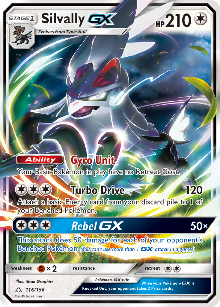 Silvally GX (116/156) [Sun & Moon: Ultra Prism] | Play N Trade Winnipeg