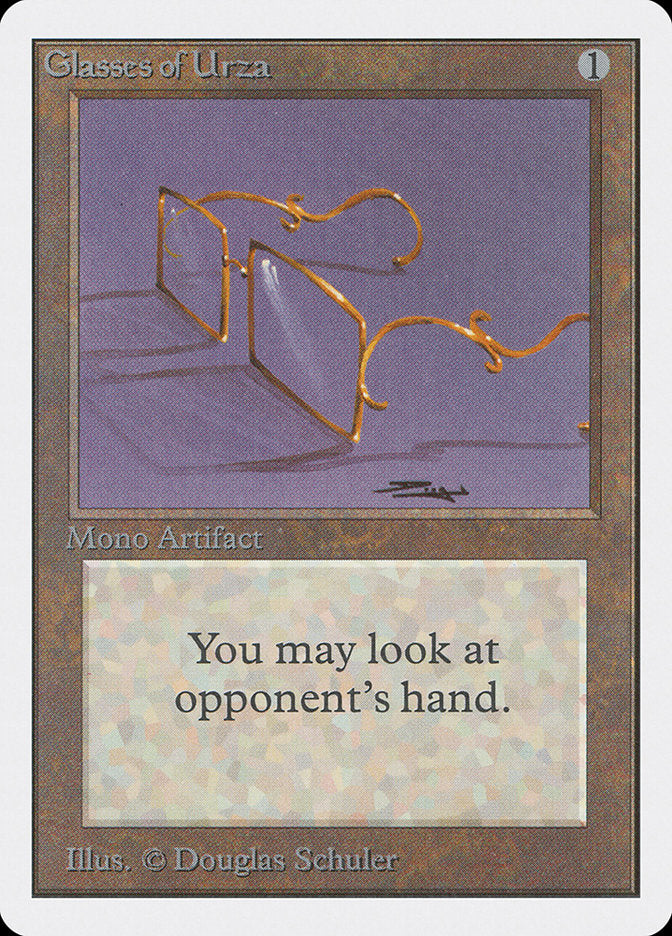 Glasses of Urza [Unlimited Edition] | Play N Trade Winnipeg