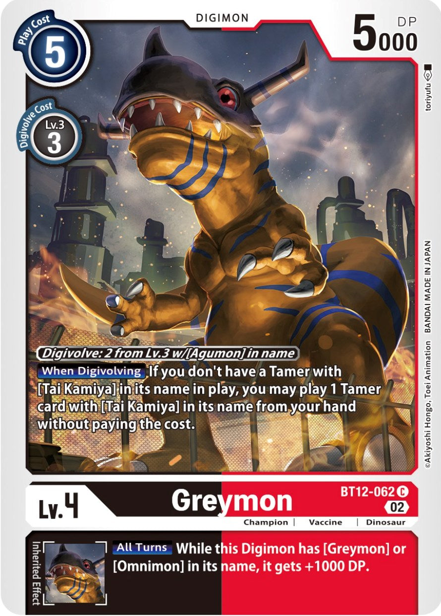 Greymon [BT12-062] [Across Time] | Play N Trade Winnipeg