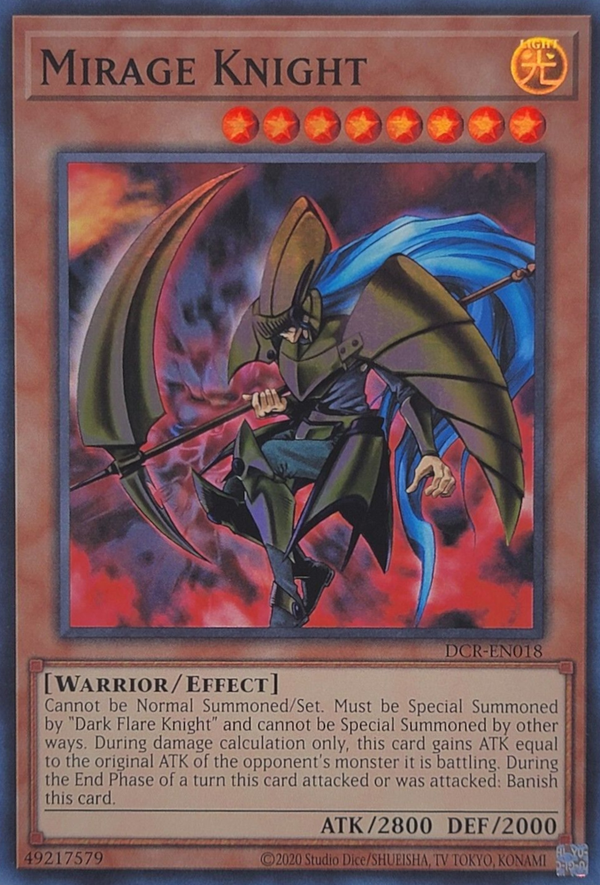 Mirage Knight (25th Anniversary) [DCR-EN018] Super Rare | Play N Trade Winnipeg