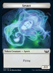 Fish // Spirit Double-sided Token [Streets of New Capenna Tokens] | Play N Trade Winnipeg