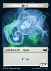 Devil // Spirit Double-sided Token [Streets of New Capenna Tokens] | Play N Trade Winnipeg