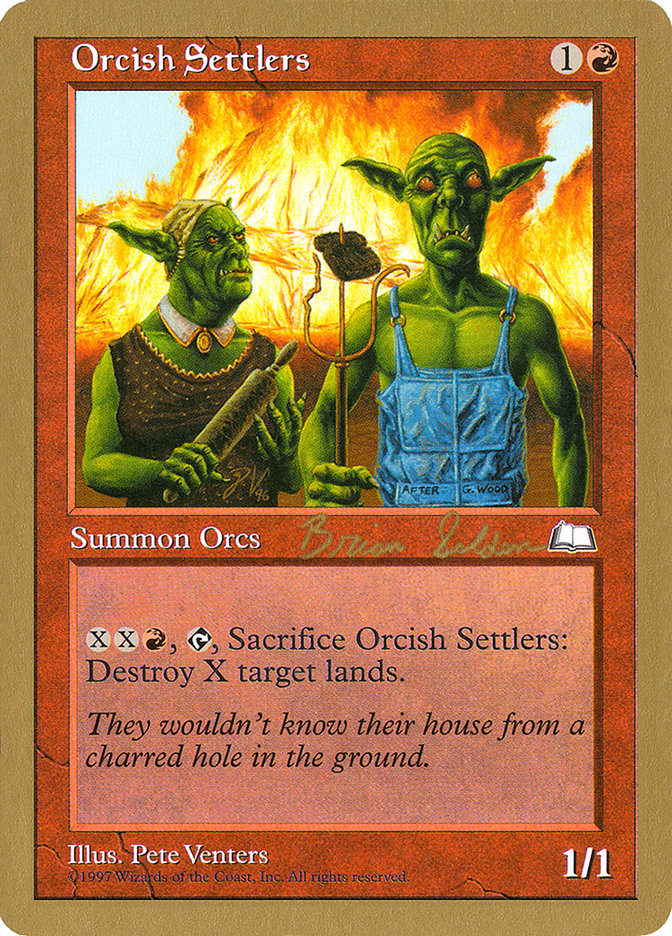 Orcish Settlers (Brian Selden) [World Championship Decks 1998] | Play N Trade Winnipeg