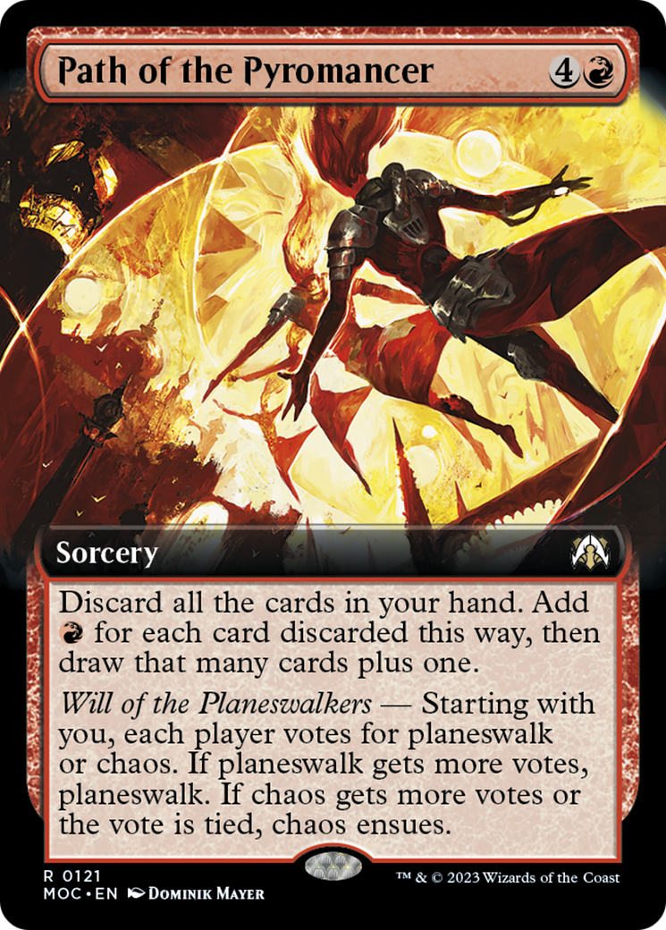 Path of the Pyromancer (Extended Art) [March of the Machine Commander] | Play N Trade Winnipeg