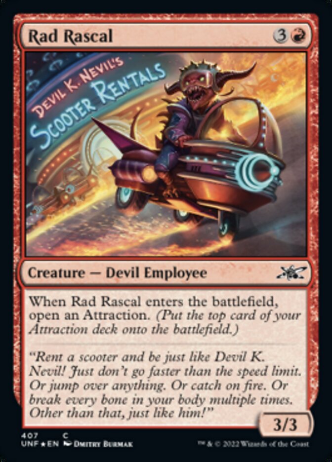 Rad Rascal (Galaxy Foil) [Unfinity] | Play N Trade Winnipeg