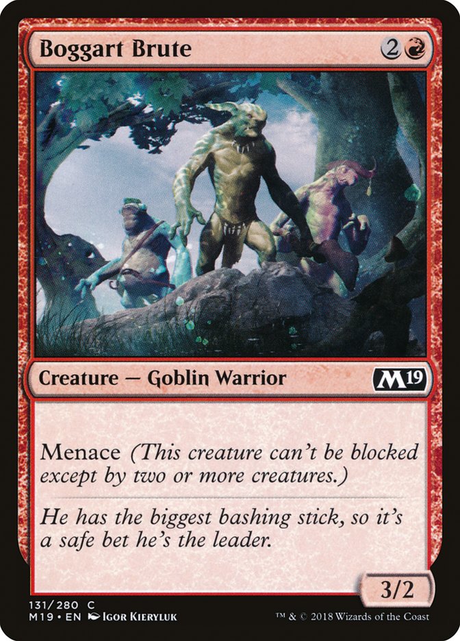 Boggart Brute [Core Set 2019] | Play N Trade Winnipeg