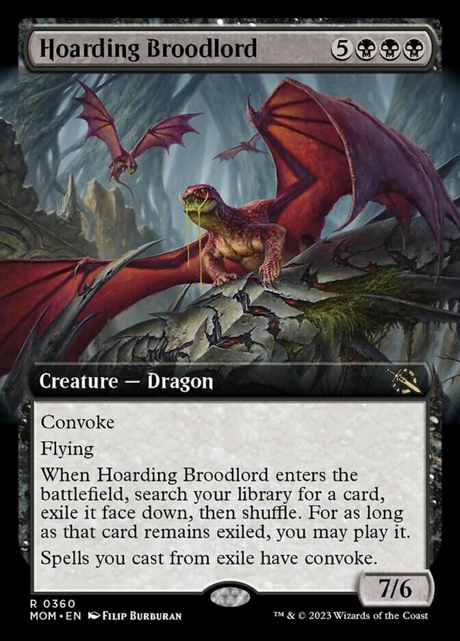 Hoarding Broodlord (Extended Art) [March of the Machine] | Play N Trade Winnipeg