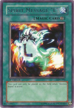 Spirit Message "L" [LON-092] Rare | Play N Trade Winnipeg