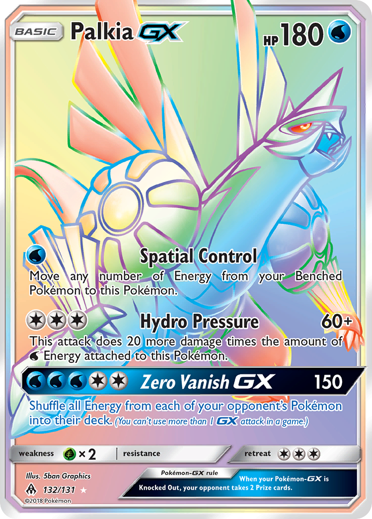 Palkia GX (132/131) [Sun & Moon: Forbidden Light] | Play N Trade Winnipeg