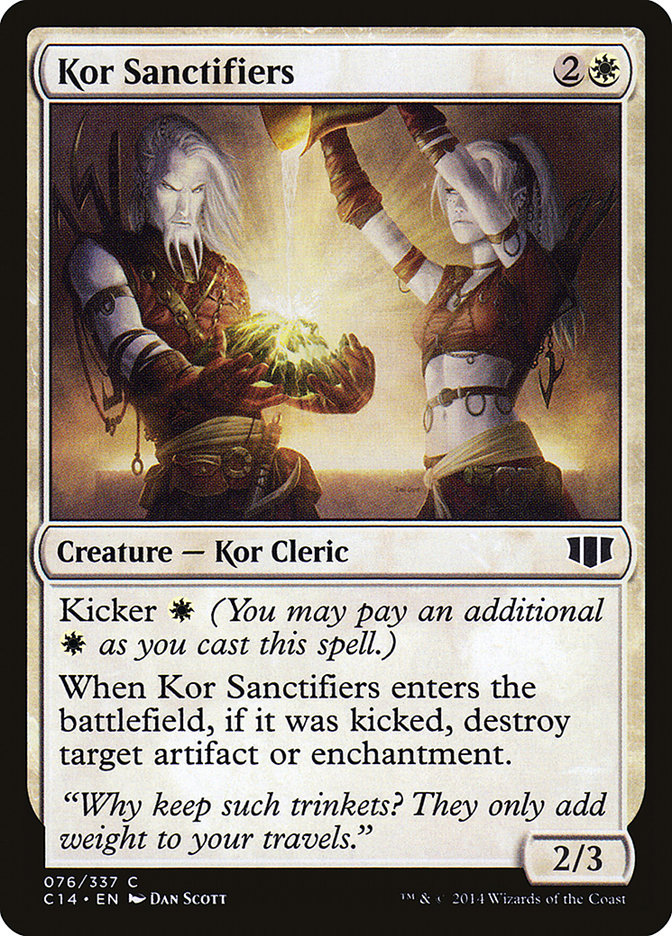 Kor Sanctifiers [Commander 2014] | Play N Trade Winnipeg