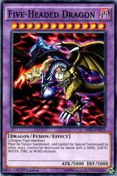 Five-Headed Dragon [MIL1-EN012] Common | Play N Trade Winnipeg