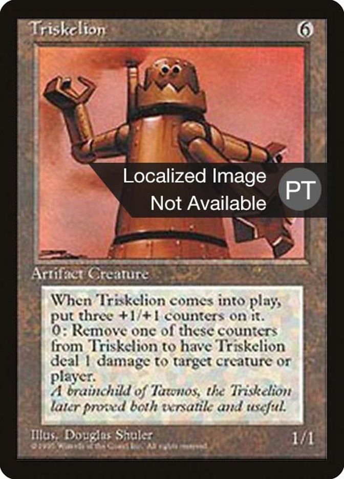 Triskelion [Fourth Edition (Foreign Black Border)] | Play N Trade Winnipeg