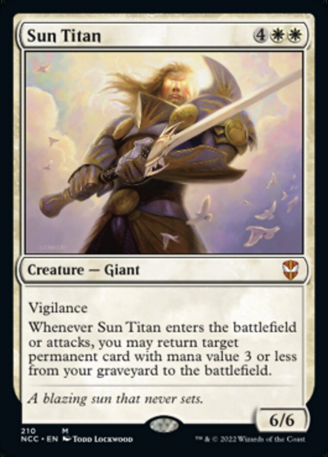 Sun Titan [Streets of New Capenna Commander] | Play N Trade Winnipeg