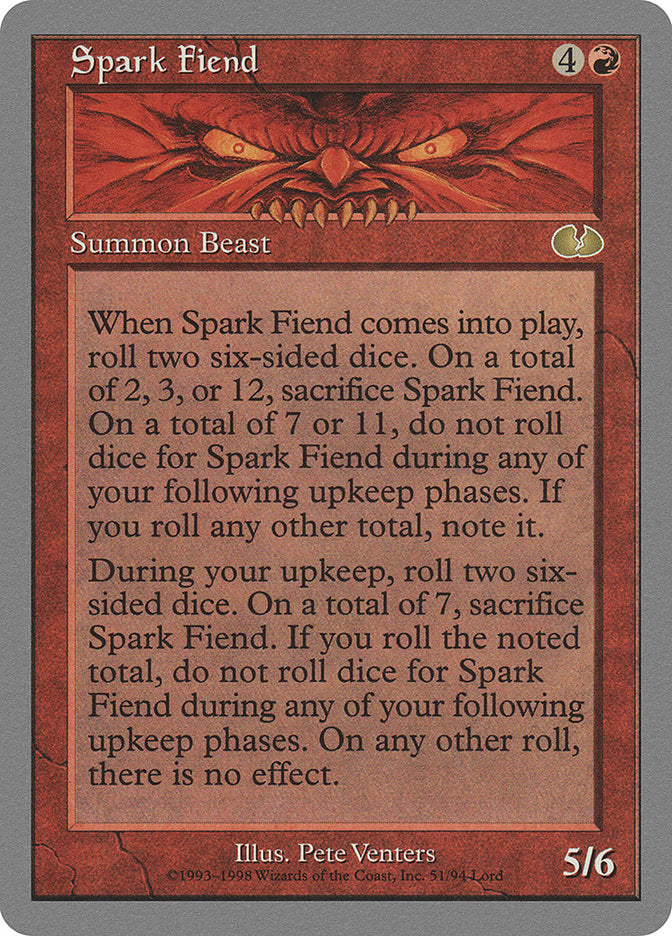 Spark Fiend [Unglued] | Play N Trade Winnipeg