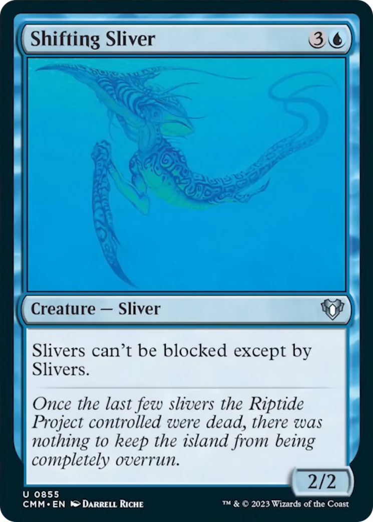 Shifting Sliver [Commander Masters] | Play N Trade Winnipeg