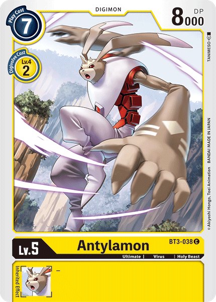 Antylamon [BT3-038] [Release Special Booster Ver.1.5] | Play N Trade Winnipeg