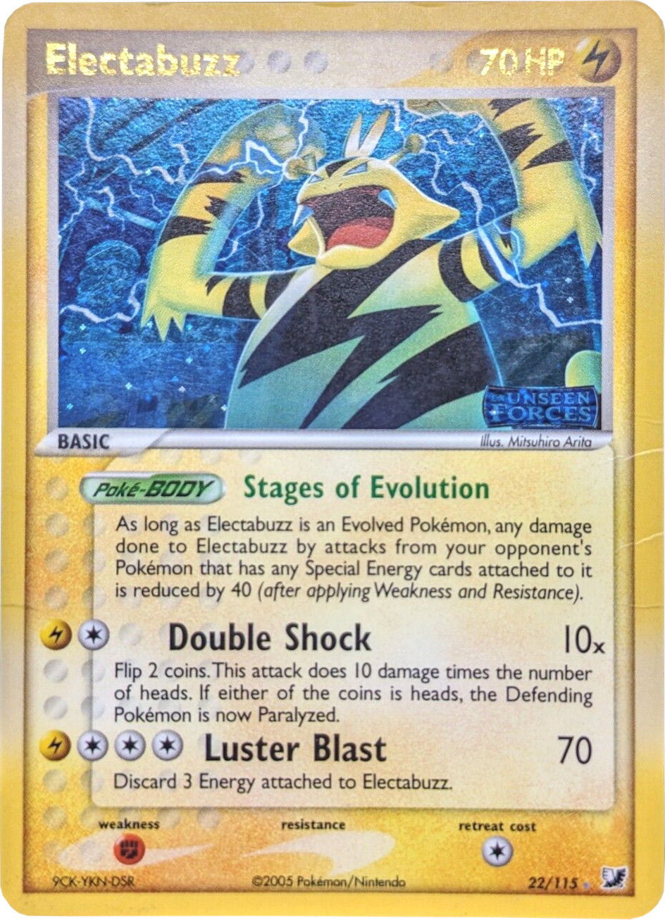 Electabuzz (22/115) (Stamped) [EX: Unseen Forces] | Play N Trade Winnipeg