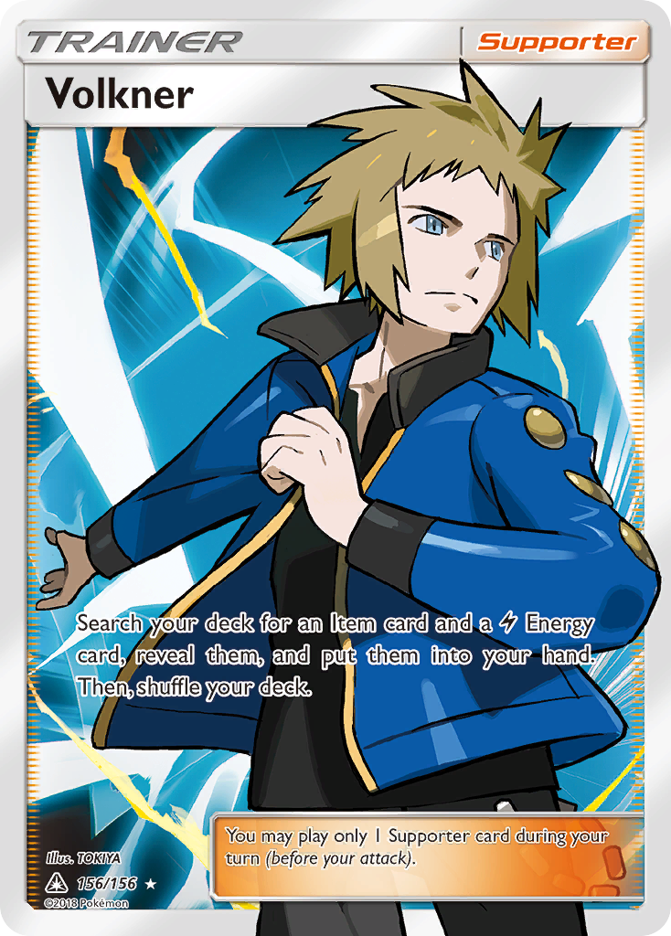 Volkner (156/156) [Sun & Moon: Ultra Prism] | Play N Trade Winnipeg