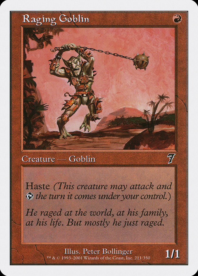 Raging Goblin [Seventh Edition] | Play N Trade Winnipeg