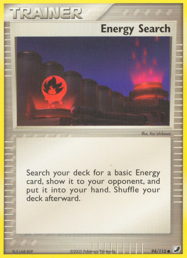 Energy Search (94/115) [EX: Unseen Forces] | Play N Trade Winnipeg